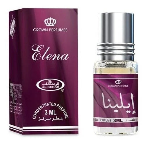 Elena parfumolie fles en doos met bloemige parfum voor een frisse geur
