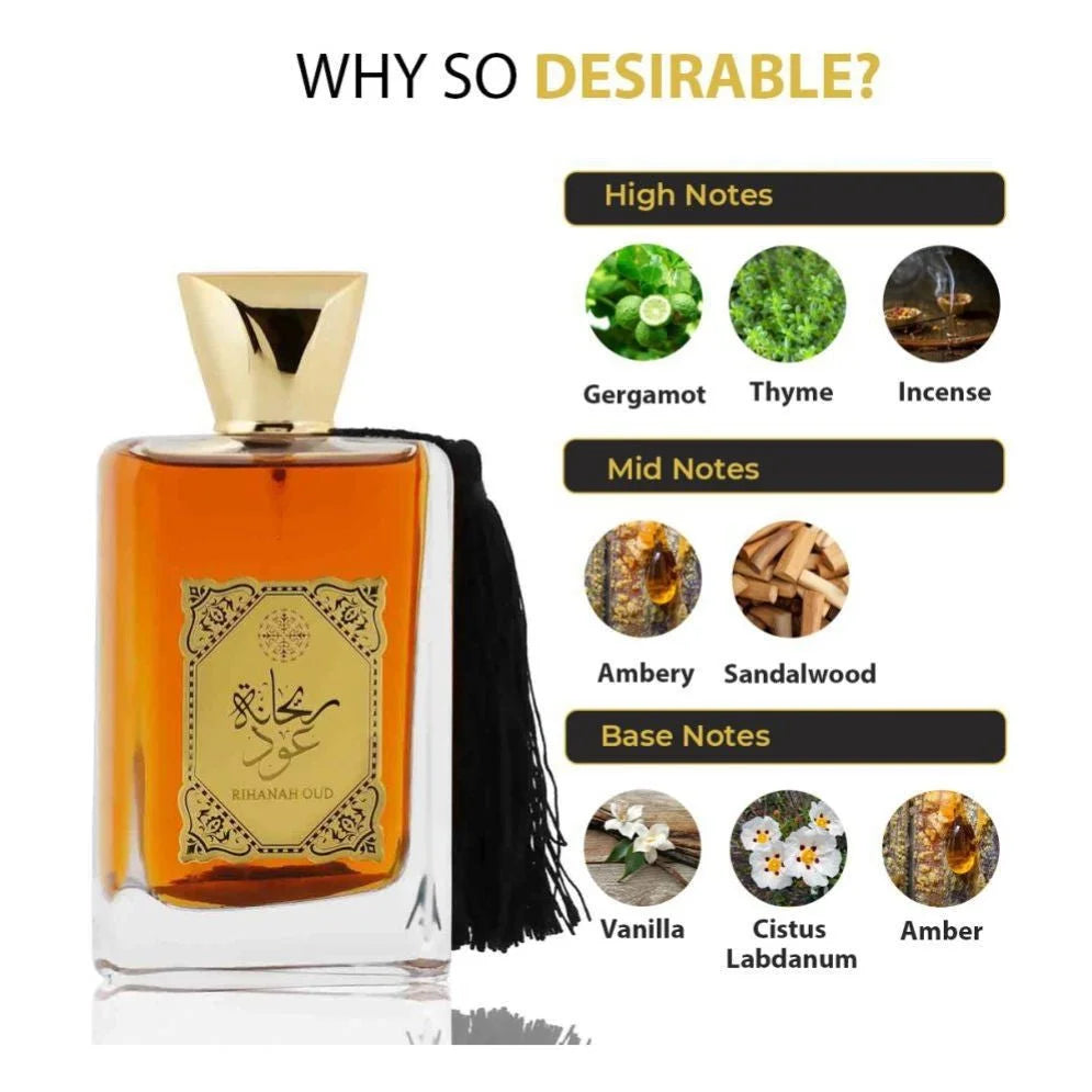 Rihanah Parfum - Rihanah Oud | arabmusk.eu