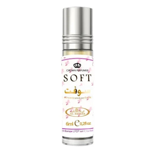 Roll-on parfumolie bottle van Al Rehab Parfumolie Soft en Top Geur
