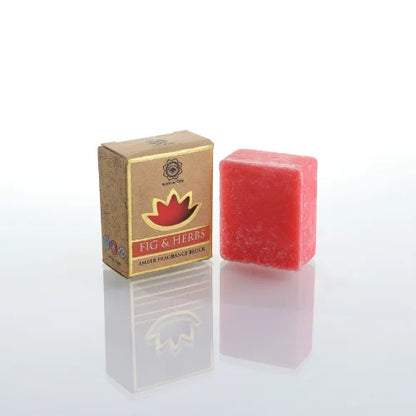 Green Tree Amber Fragrance Block Fig & Herbs Set 6 Pcs