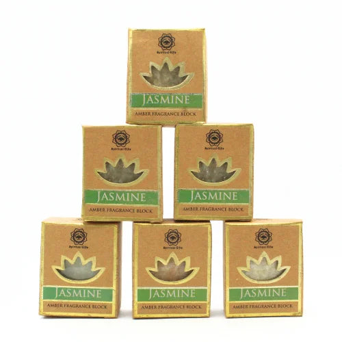 Geurblokje Jasmine met Jasmine amber geur en groene boom aroma voor frisse geur