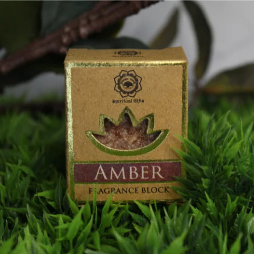 Green Tree Amber Fragrance Block Amber Set 6 Pcs