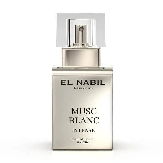 Zilveren parfumfles voor Musc Maysanne Intense en Maysanne Intense parfum